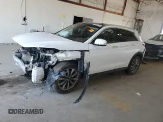 ✅ 2021 Infiniti QX50 Luxe • VIN: 3PCAJ5BB3MF126213 • Lot: 65505165. Listed on Copart with 38,766 mi. Free auction sales archive from the USA and detailed vehicle history report at DreamBid. Image 1.