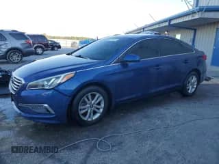 2015 Hyundai Sonata SE with VIN 5NPE24AF4FH208985, listed as a Copart auction lot 86711885 with 134,312 mi miles and Clean title. Bid and sale history available at DreamBid. Image 1.