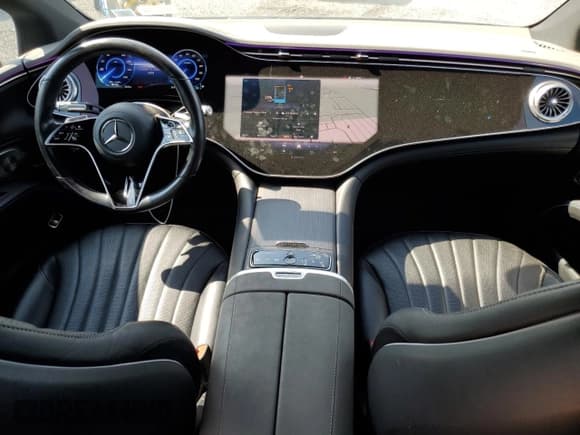 ✅ 2022 Mercedes-Benz EQS 580 • VIN: W1KCG4EB6NA005222 • Lot: 59363385. Listed on Copart with 36,585 mi. Free auction sales archive from the USA and detailed vehicle history report at DreamBid. Image 8.