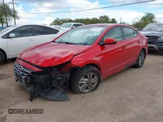 2020 Hyundai Elantra SEL with VIN 5NPD84LF8LH622631, listed as a IAAI auction lot 43312527 with 84,095 mi miles and . Bid and sale history available at DreamBid. Image 2.