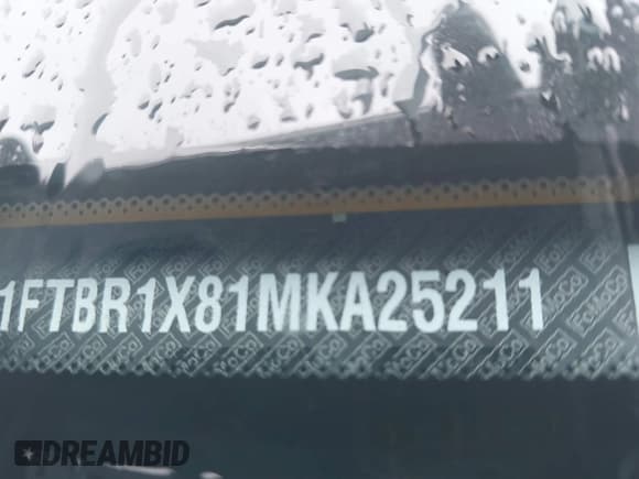 ✅ 2021 Ford Transit Cargo • VIN: 1FTBR1X81MKA25211 • Lot: 41870503. Listed on IAAI with 62,497 mi. Free auction sales archive from the USA and detailed vehicle history report at DreamBid. Image 21.