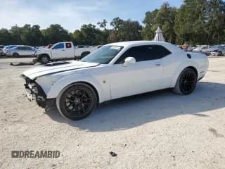✅ 2021 Dodge Challenger R/T Scat Pack • VIN: 2C3CDZFJ3MH655104 • Лот: 82658575. Опубликован ранее на Copart с пробегом 70 161 миль. Бесплатный доступ к архиву аукционных продаж из США и подробный отчёт об истории автомобиля на DreamBid. Изображение 1.