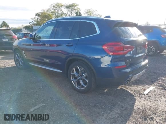 ✅ 2021 BMW X3 xDrive30i • VIN: 5UXTY5C03M9G06331 • Лот: 43473679. Опубликован ранее на IAAI с пробегом 37 213 миль. Бесплатный доступ к архиву аукционных продаж из США и подробный отчёт об истории автомобиля на DreamBid. Изображение 3.