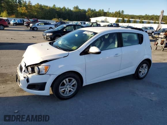 2012 Chevrolet Sonic LT с VIN 1G1JC6SH0C4150259, выставлен на аукционе Copart как лот 83794225 с пробегом 84 572 миль миль и Списание • Salvage title. История ставок и продаж доступна на DreamBid. Изображение 1.