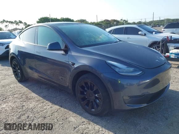 ✅ 2023 Tesla Model Y Long Range • VIN: 7SAYGDEE5PA099226 • Lot: 42004061. Listed on IAAI with 10,607 mi. Free auction sales archive from the USA and detailed vehicle history report at DreamBid. Image 1.