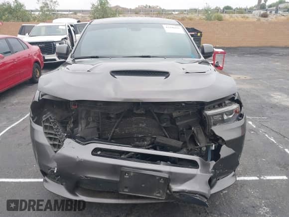 2018 Dodge Durango R/T with VIN 1C4SDHCT8JC100591, listed as a IAAI auction lot 43296025 with 95,326 mi miles and . Bid and sale history available at DreamBid. Image 13.