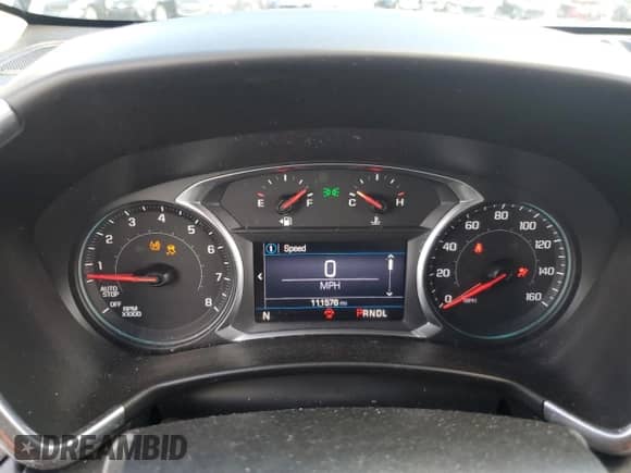 2021 Chevrolet Equinox LT with VIN 2GNAXUEV1M6108868, listed as a Copart auction lot 81559575 with 111,576 mi miles and Salvage title. Bid and sale history available at DreamBid. Image 9.