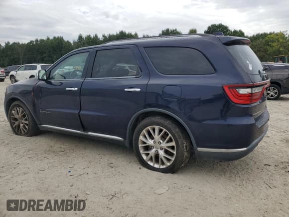 ✅ 2015 Dodge Durango Citadel • VIN: 1C4RDHEG0FC120047 • Lot: 80725895. Wystawiony na Copart z przebiegiem 162 205 mil. Bezpłatny archiwum sprzedaży aukcyjnych z USA i szczegółowy raport historii pojazdu na DreamBid. Zdjęcie 2.