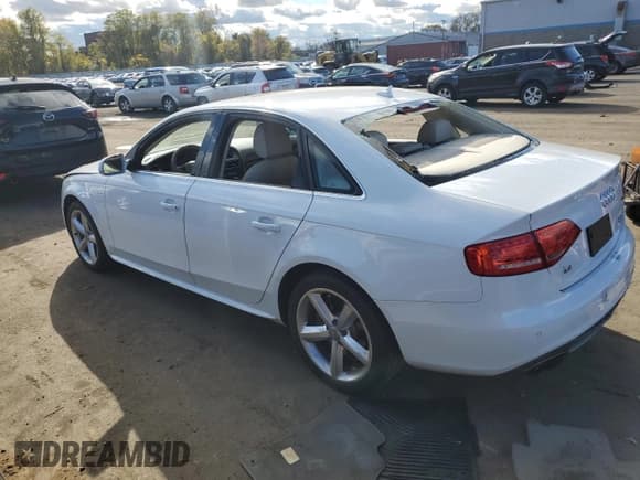 ✅ 2012 Audi A4 Premium Plus • VIN: WAUFFAFL3CA099313 • Lot: 89864875. Listed on Copart with 108,399 mi. Free auction sales archive from the USA and detailed vehicle history report at DreamBid. Image 2.