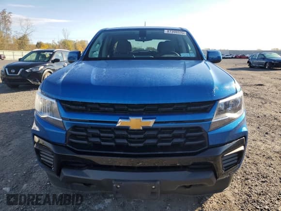 ✅ 2022 Chevrolet Colorado 4WD Work Truck • VIN: 1GCGTBEN1N1155695 • Lot: 87399335. Listed on Copart with 23,558 mi. Free auction sales archive from the USA and detailed vehicle history report at DreamBid. Image 5.