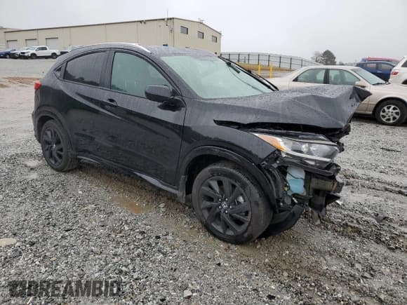 ✅ 2022 Honda HR-V Sport • VIN: 3CZRU5H12NM743165 • Lot: 86611635. Listed on Copart with Not provided. Free auction sales archive from the USA and detailed vehicle history report at DreamBid. Image 4.