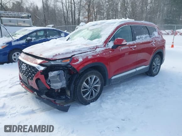 ✅ 2019 Hyundai Santa Fe Ultimate • VIN: 5NMS5CAD4KH003614 • Лот: 41591121. Опубликован ранее на IAAI с пробегом 58 671 миль. Бесплатный доступ к архиву аукционных продаж из США и подробный отчёт об истории автомобиля на DreamBid. Изображение 2.
