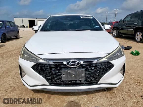 ✅ 2019 Hyundai Elantra Sport • VIN: KMHD04LB9KU819988 • Lot: 63468315. Listed on Copart with 85,973 mi. Free auction sales archive from the USA and detailed vehicle history report at DreamBid. Image 5.