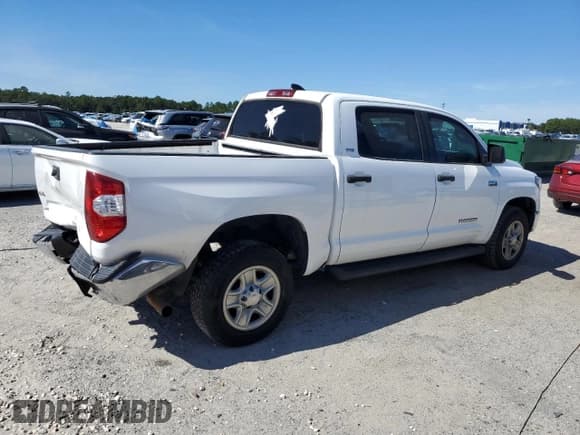 ✅ 2021 Toyota Tundra SR5 • VIN: 5TFDY5F18MX006486 • Lot: 89618485. Listed on Copart with 81,163 mi. Free auction sales archive from the USA and detailed vehicle history report at DreamBid. Image 3.