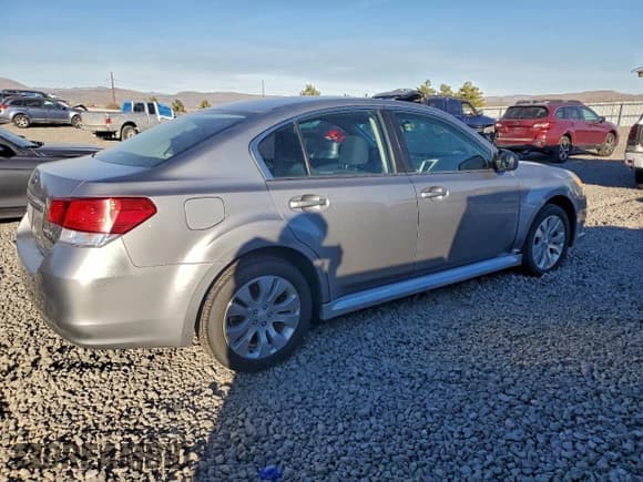✅ 2011 Subaru Legacy 2.5i • VIN: 4S3BMAA66B1225302 • Lot: 96012395. Listed on Copart with 214,291 mi. Free auction sales archive from the USA and detailed vehicle history report at DreamBid. Image 3.