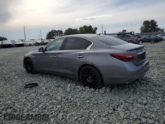 ✅ 2019 Infiniti Q50 Red Sport 400 • VIN: JN1FV7AR8KM801212 • Лот: 80868635. Опубликован ранее на Copart с пробегом Не указан. Бесплатный доступ к архиву аукционных продаж из США и подробный отчёт об истории автомобиля на DreamBid. Изображение 2.