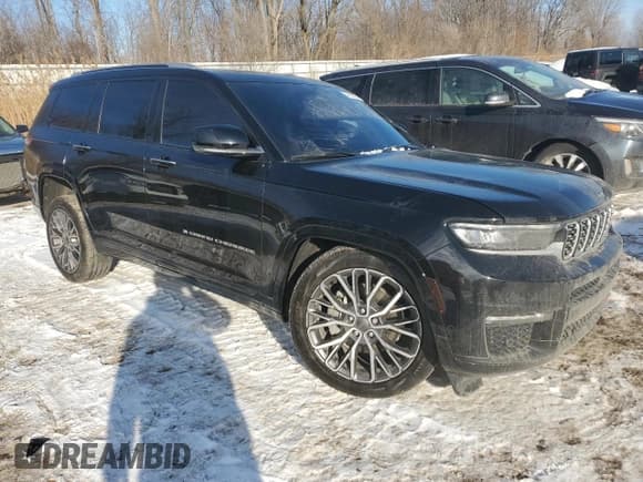 ✅ 2022 Jeep Grand Cherokee Summit Reserve • VIN: 1C4RJKET2N8503573 • Лот: 87699995. Опубликован ранее на Copart с пробегом 56 244 миль. Бесплатный доступ к архиву аукционных продаж из США и подробный отчёт об истории автомобиля на DreamBid. Изображение 4.