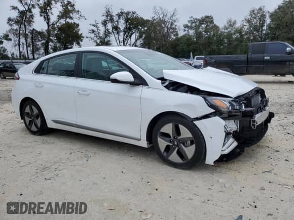 2022 Hyundai Ioniq Limited с VIN KMHC05LC6NU278977, выставлен на аукционе Copart как лот 89195015 с пробегом 14 182 миль миль и Списание • Salvage title. История ставок и продаж доступна на DreamBid. Изображение 4.