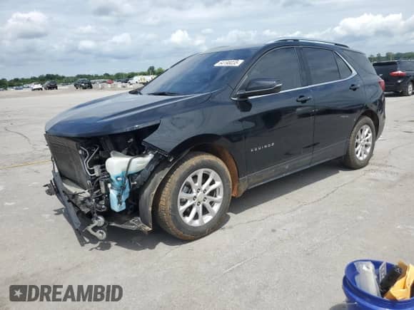 2018 Chevrolet Equinox LT с VIN 3GNAXLEU9JL298377, выставлен на аукционе Copart как лот 64198035 с пробегом 105 583 миль миль и Списание • Salvage title. История ставок и продаж доступна на DreamBid. Изображение 1.