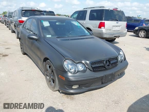 ✅ 2007 Mercedes-Benz C 230 Sport • VIN: WDBRF52H87F887455 • Lot: 43157002. Listed on IAAI with 183,914 mi. Free auction sales archive from the USA and detailed vehicle history report at DreamBid. Image 1.