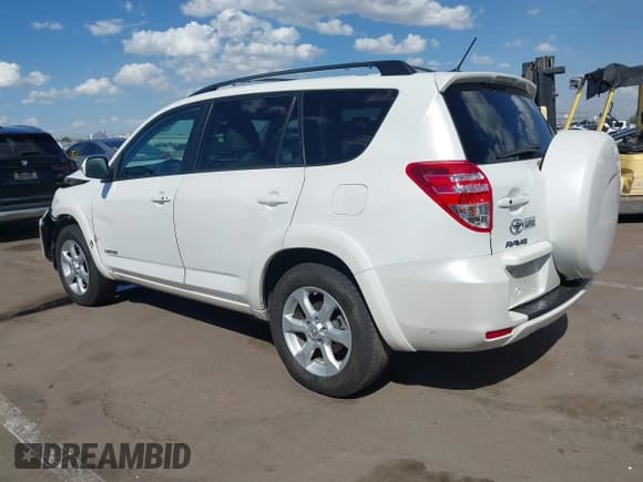✅ 2012 Toyota RAV4 Limited • VIN: 2T3DK4DV1CW092079 • Lot: 43193176. Listed on IAAI with 170,815 mi. Free auction sales archive from the USA and detailed vehicle history report at DreamBid. Image 3.