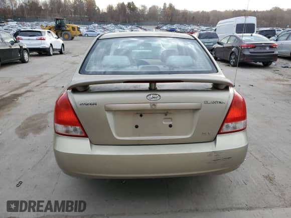 2002 Hyundai Elantra GLS z VIN KMHDN45D02U461423, wystawiony jako Copart lot #78958774 z przebiegiem 175 810 mil mil oraz Czysty tytuł • Clean title. Historia ofert i sprzedaży dostępna na DreamBid. Obrazek 6.