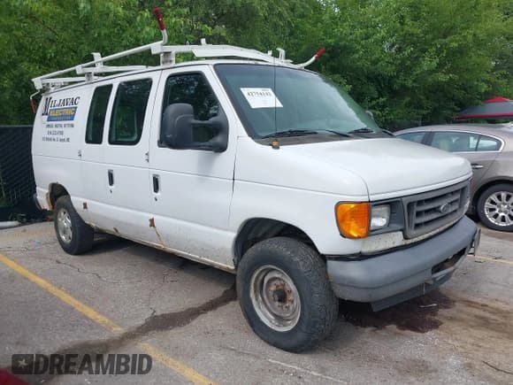 ✅ 2007 Ford Econoline Cargo Commercial • VIN: 1FTNE24L17DA50691 • Lot: 42754142. Listed on IAAI with 213,906 mi. Free auction sales archive from the USA and detailed vehicle history report at DreamBid. Image 1.