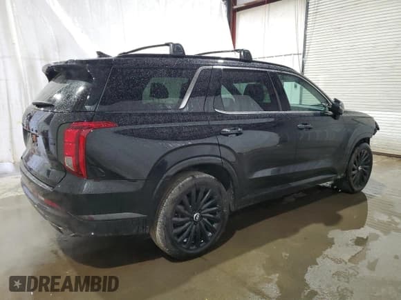 ✅ 2024 Hyundai Palisade Calligraphy • VIN: KM8R7DGE8RU678041 • Лот: 74686604. Опубликован ранее на Copart с пробегом 18 487 миль. Бесплатный доступ к архиву аукционных продаж из США и подробный отчёт об истории автомобиля на DreamBid. Изображение 3.
