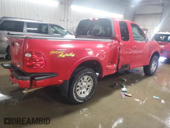 ✅ 2001 Ford F-150 XL • VIN: 2FTRX08L01CA27100 • Lot: 50951665. Listed on Copart with 170,805 mi. Free auction sales archive from the USA and detailed vehicle history report at DreamBid. Image 3.
