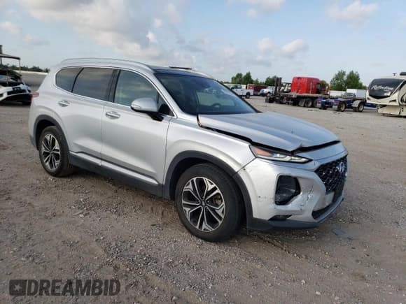 ✅ 2019 Hyundai Santa Fe Limited • VIN: 5NMS53AA6KH107172 • Lot: 62703343. Wystawiony na Copart z przebiegiem 43 759 mil. Bezpłatny archiwum sprzedaży aukcyjnych z USA i szczegółowy raport historii pojazdu na DreamBid. Zdjęcie 4.