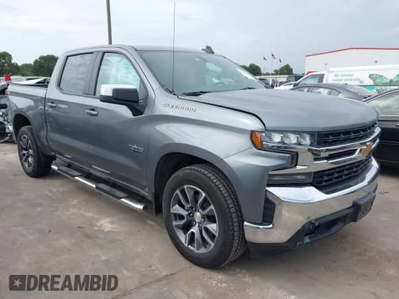 2022 Chevrolet Silverado 1500 LT z VIN 3GCPWCED9NG151593, wystawiony jako IAAI lot #42678291 z przebiegiem 56 973 mil mil oraz . Historia ofert i sprzedaży dostępna na DreamBid. Obrazek 1.
