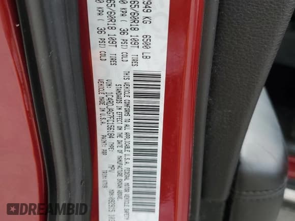 ✅ 2015 Dodge Durango SXT • VIN: 1C4RDJAG7FC156184 • Lot: 85323015. Wystawiony na Copart z przebiegiem 207 388 mil. Bezpłatny archiwum sprzedaży aukcyjnych z USA i szczegółowy raport historii pojazdu na DreamBid. Zdjęcie 14.