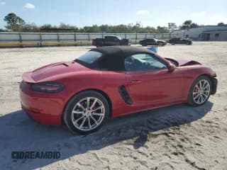 ✅ 2023 Porsche 718 Boxster S • VIN: WP0CB2A87PS213114 • Lot: 86904254. Listed on Copart with 15,563 mi. Free auction sales archive from the USA and detailed vehicle history report at DreamBid. Image 3.
