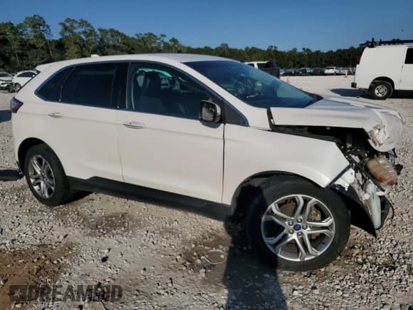 ✅ 2015 Ford Edge Titanium • VIN: 2FMPK3K9XFBB66521 • Lot: 89725535. Listed on Copart with Not provided. Free auction sales archive from the USA and detailed vehicle history report at DreamBid. Image 4.
