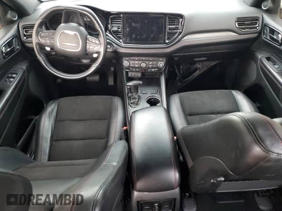 2021 Dodge Durango R/T with VIN 1C4SDJCT9MC544381, listed as a Copart auction lot 80580335 with 52,568 mi miles and Salvage title. Bid and sale history available at DreamBid. Image 8.