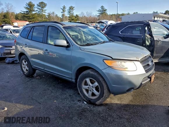 ✅ 2008 Hyundai Santa Fe GLS • VIN: 5NMSG13DX8H202154 • Lot: 94880395. Listed on Copart with 171,122 mi. Free auction sales archive from the USA and detailed vehicle history report at DreamBid. Image 4.