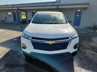 2022 Chevrolet Traverse LS z VIN 1GNERFKW2NJ163886, wystawiony jako Copart lot #64404325 z przebiegiem 45 207 mil mil oraz Szkoda całkowita • Salvage title. Historia ofert i sprzedaży dostępna na DreamBid. Obrazek 5.