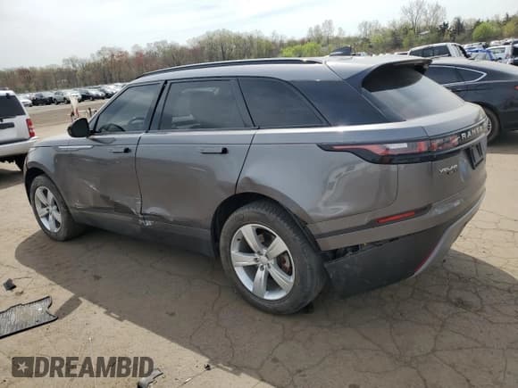 ✅ 2018 Land Rover Range Rover Velar S • VIN: SALYB2RN4JA769113 • Lot: 53241335. Listed on Copart with 59,368 mi. Free auction sales archive from the USA and detailed vehicle history report at DreamBid. Image 2.