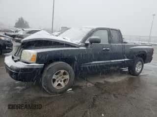 2005 Dodge Dakota SLT с VIN 1D7HE42N05S149563, выставлен на аукционе Copart как лот 81993094 с пробегом 120 039 миль миль и Списание • Salvage title. История ставок и продаж доступна на DreamBid. Изображение 1.