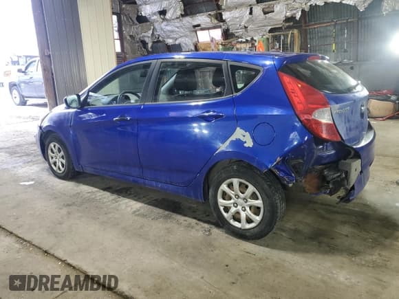 ✅ 2013 Hyundai Accent GS • VIN: KMHCT5AE6DU111867 • Лот: 47269385. Опубликован ранее на Copart с пробегом 102 197 миль. Бесплатный доступ к архиву аукционных продаж из США и подробный отчёт об истории автомобиля на DreamBid. Изображение 2.