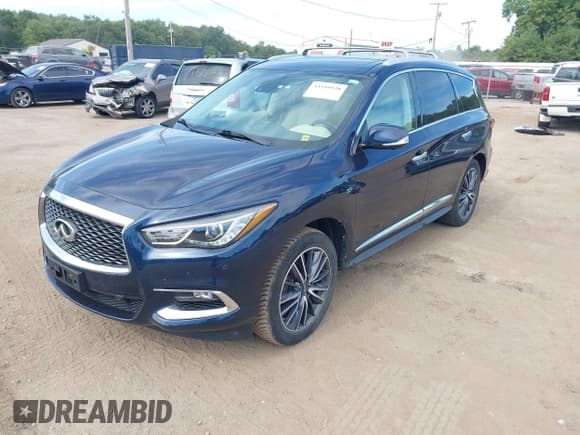 ✅ 2017 Infiniti QX60 • VIN: 5N1DL0MM7HC504329 • Lot: 43359538. Listed on IAAI with 132,949 mi. Free auction sales archive from the USA and detailed vehicle history report at DreamBid. Image 17.