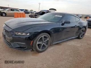 ✅ 2024 Ford Mustang EcoBoost Premium • VIN: 1FA6P8TH1R5122197 • Lot: 68401885. Listed on Copart with 29,357 mi. Free auction sales archive from the USA and detailed vehicle history report at DreamBid. Image 1.