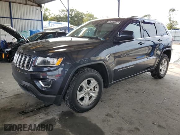 ✅ 2015 Jeep Grand Cherokee Laredo • VIN: 1C4RJEAG6FC614488 • Lot: 85648625. Listed on Copart with 153,383 mi. Free auction sales archive from the USA and detailed vehicle history report at DreamBid. Image 1.