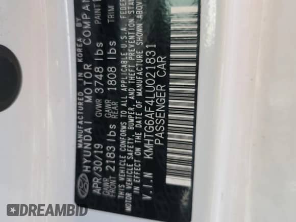 2020 Hyundai Veloster 2.0 z VIN KMHTG6AF4LU021831, wystawiony jako Copart lot #80334674 z przebiegiem 51 115 mil mil oraz Szkoda całkowita • Salvage title. Historia ofert i sprzedaży dostępna na DreamBid. Obrazek 12.