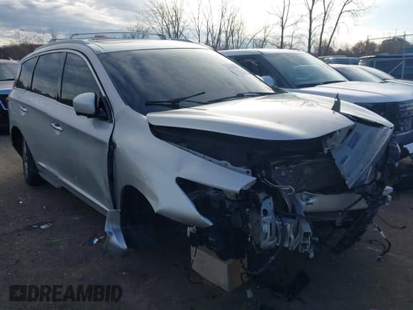 ✅ 2015 Infiniti QX60 • VIN: 5N1AL0MM0FC506245 • Lot: 43683560. Wystawiony na IAAI z przebiegiem 136 879 mil. Bezpłatny archiwum sprzedaży aukcyjnych z USA i szczegółowy raport historii pojazdu na DreamBid. Zdjęcie 1.