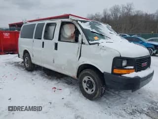 ✅ 2012 GMC Savana • VIN: 1GJW7PFGXC1140373 • Лот: 41350377. Опубликован ранее на IAAI с пробегом 227 180 миль. Бесплатный доступ к архиву аукционных продаж из США и подробный отчёт об истории автомобиля на DreamBid. Изображение 1.
