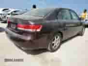 2006 Hyundai Sonata GLS with VIN 5NPEU46F76H095830, listed as a Copart auction lot 76742134 with Not provided miles and Salvage title. Bid and sale history available at DreamBid. Image 3.