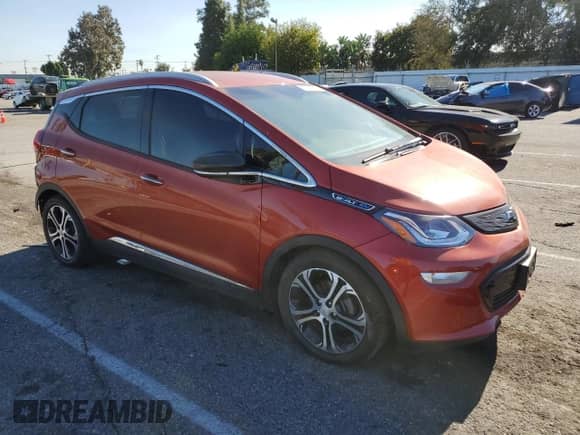 2020 Chevrolet Bolt EV Premier z VIN 1G1FZ6S00L4121276, wystawiony jako Copart lot #77810823 z przebiegiem 37 406 mil mil oraz . Historia ofert i sprzedaży dostępna na DreamBid. Obrazek 4.