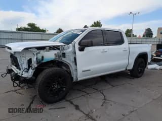✅ 2022 GMC Sierra 1500 Elevation • VIN: 3GTU9CED0NG140590 • Lot: 57453935. Wystawiony na Copart z przebiegiem 43 344 mil. Bezpłatny archiwum sprzedaży aukcyjnych z USA i szczegółowy raport historii pojazdu na DreamBid. Zdjęcie 1.