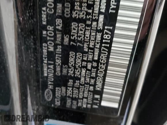 ✅ 2024 Hyundai Palisade SEL • VIN: KM8R4DGE6RU711871 • Лот: 88427135. Опубликован ранее на Copart с пробегом Не указан. Бесплатный доступ к архиву аукционных продаж из США и подробный отчёт об истории автомобиля на DreamBid. Изображение 13.